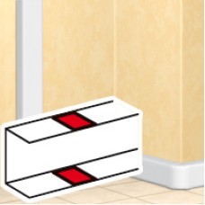 Накладка на стык кабель-канала 80х50 LEGRAND 010691