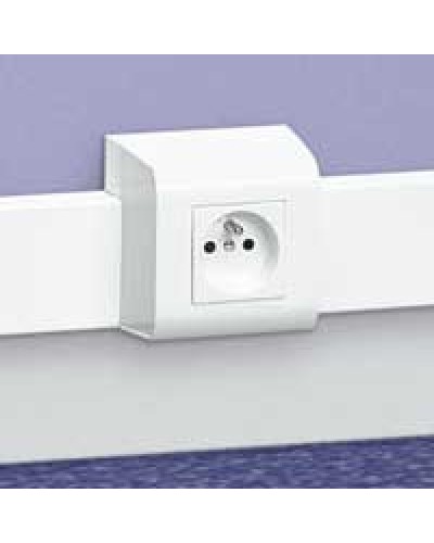 Суппорт Mosaic 60x16/20 2М LEGRAND 030377 в Петропавловске-Камчатском Аксессуары для кабель-канала Pintop.ru