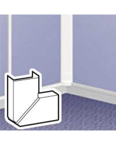 Угол плоский 40x12.5 Legrand 033316 в Петропавловске-Камчатском Аксессуары для кабель-канала Pintop.ru