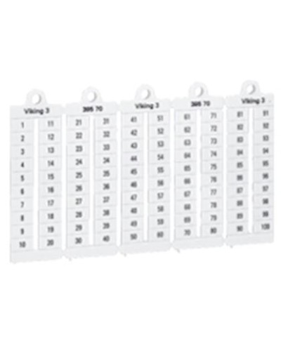 Пластина маркерная Legrand 039517 в Петропавловске-Камчатском Аксессуары для кабель-канала Pintop.ru