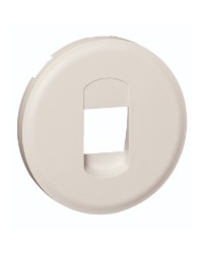 Лицевая панель аккустической розетки белый Celiane Legrand 068211 в Петропавловске-Камчатском Аксессуары для кабель-канала Pintop.ru