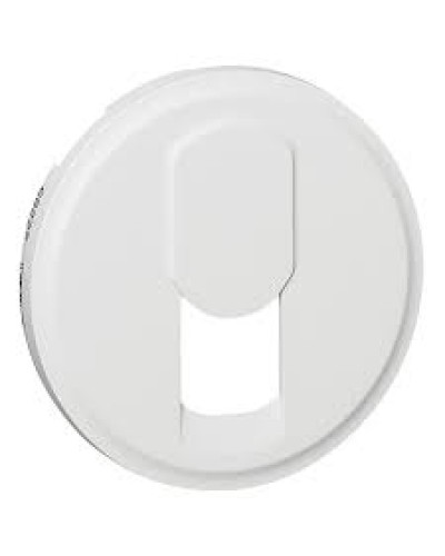 Лицевая панель для розетки телефонной белый Celiane Legrand 068237 в Петропавловске-Камчатском Аксессуары для кабель-канала Pintop.ru