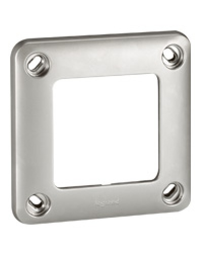 Рамка 1 пост 110х110 Legrand 077851 в Петропавловске-Камчатском Аксессуары для кабель-канала Pintop.ru