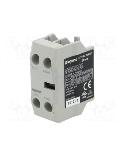 Блок вспомогательных контактов Legrand 416850 в Петропавловске-Камчатском Дополнительное оборудование для сетей Pintop.ru