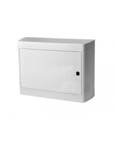 Накладной распределительный щит Nedbox с белой дверью 1 рейка х 12 (+1) модулей Legrand 601236 в Петропавловске-Камчатском Боксы для автоматов Pintop.ru