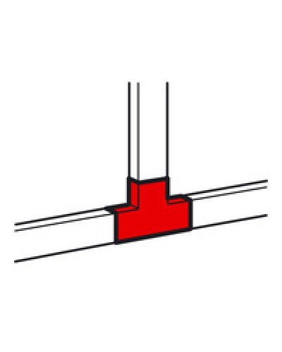 Тройник для кабель-канала METRA 24x14 Legrand (638134) в Петропавловске-Камчатском Аксессуары для кабель-канала Pintop.ru