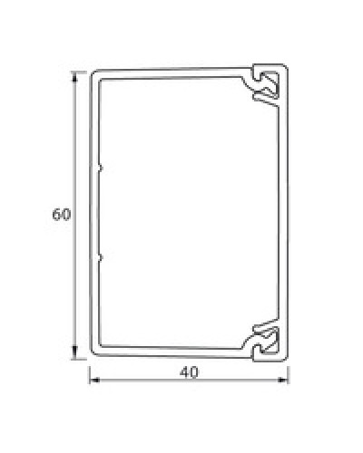 Кабель-канал METRA 60x40 Legrand (638197) в Петропавловске-Камчатском Кабель-канал Pintop.ru
