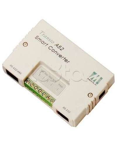 Преобразователь интерфейсов RS-232 в RS-422/485 с изоляцией 2 КВ Moxa A53/220VAC DB9 в Петропавловске-Камчатском Дополнительное оборудование для ОПС Pintop.ru