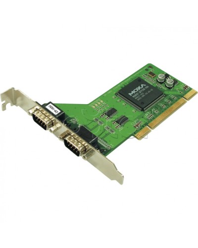 2-портовая плата RS-232 для шины Universal PCI Moxa CP-102U в Петропавловске-Камчатском Сетевые карты Pintop.ru