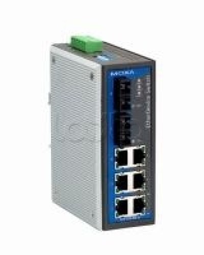 Коммутатор неуправляемый промышленный 8-портовыйMoxa EDS-308-SS-SC-T в Петропавловске-Камчатском Коммутаторы Pintop.ru