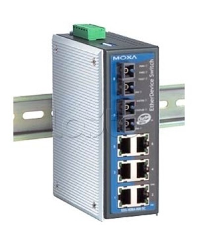 Коммутатор управляемый начального уровня 8-портовый Moxa EDS-408A-SS-SC в Петропавловске-Камчатском Коммутаторы Pintop.ru