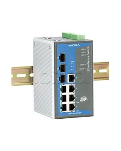 Коммутатор управляемый промышленный 10-портовый Moxa EDS-510A-3SFP в Петропавловске-Камчатском Коммутаторы Pintop.ru