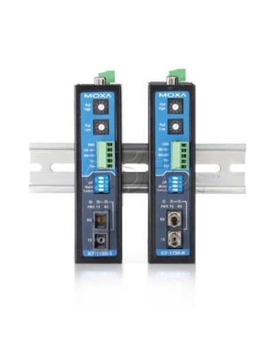 Конвертор RS-232/422/485 в оптику SC Moxa ICF-1150-S-SC в Петропавловске-Камчатском Дополнительное оборудование для ОПС Pintop.ru