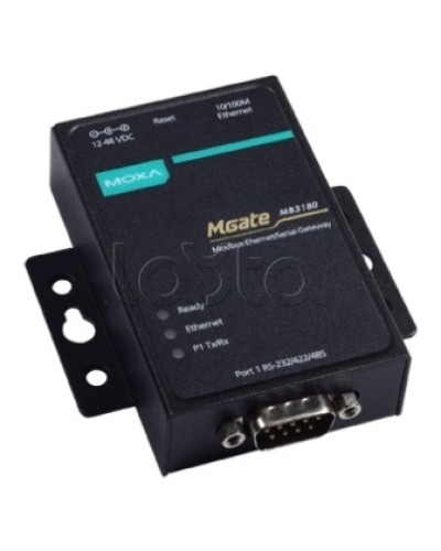 Преобразователь Modbus-RTU/ASCII в Modbus/TCP Moxa MGATE MB3180 в Петропавловске-Камчатском Дополнительное оборудование для ОПС Pintop.ru
