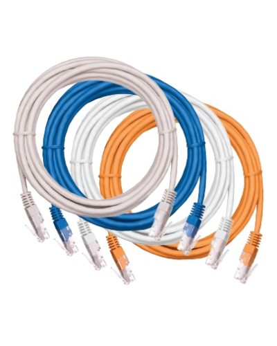 Шнур коммутационный NETLAN U/UTP 4 пары, Кат.5е (Класс D), 100МГц, 2хRJ45/8P8C, T568B, заливной, многожильный, BC (чистая медь), PVC нг(B), оранжевый, 3м, уп-ка 10шт. NETLAN EC-PC4UD55B-BC-PVC-030-OR-10 в Петропавловске-Камчатском Патчкорды (медные) Pintop.ru