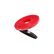 NIKOMAX (NMC-CTV05M-25-RL-GN) - Стяжка-липучка NIKOMAX нарезаемая, в рулоне 5м, ширина 25мм, зеленая