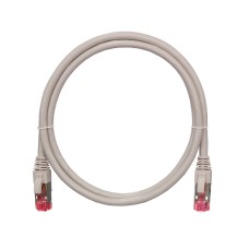 Шнур коммутационный 2хRJ45/8P8C S/FTP кат.6A (NMC-PC4SA55B-075-C-GY) NIKOMAX (7.5 м)