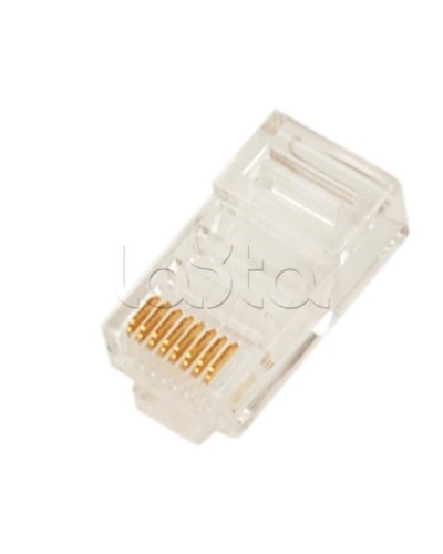 Разъем RJ-45 под витую пару (100 шт/уп) NIKOMAX (NMC-RJ88RE06UD1-100) в Петропавловске-Камчатском Коннекторы и разъемы Pintop.ru