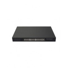 PoE коммутатор Fast Ethernet на 24 x RJ45 портов + 2 x GE Combo uplink порта NST NS-SW-24F2G-P