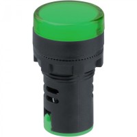 Лампа индикаторная Navigator 82 800 NBI-I-AD22-230-G зеленая d22мм 230В AC/DC