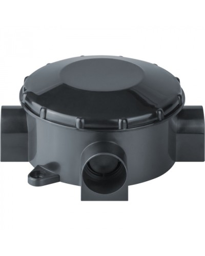 Коробка распаячная открытого монтажа трехрожковая Navigator 93 760 NSS-DB-70-35-BL в Петропавловске-Камчатском Распределительные коробки Pintop.ru