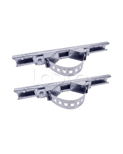 Комплект крепления на столб для станций 400-600 мм OSNOVO в Петропавловске-Камчатском Кронштейны и адаптеры для камер и мониторов Pintop.ru