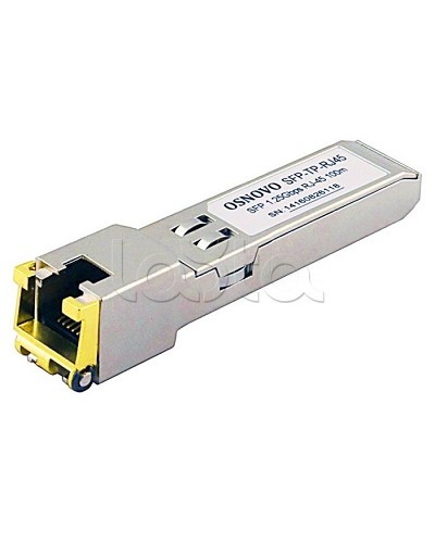 Медный SFP модуль OSNOVO SFP-TP-RJ45(1G) в Петропавловске-Камчатском Модули SFP/XFP/GBIC Pintop.ru