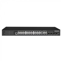 Управляемый L2+ стекируемый PoE коммутатор OSNOVO SW-8244/LST(370W)