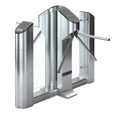 Турникет моторизованный двухсторонний с картоприемником Oxgard Praktika Т-03-DК-2R (Mifare)