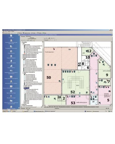 ПО Модуль Мониторинг PERCo-SM08 в Петропавловске-Камчатском Сетевая СКУД Perco Pintop.ru