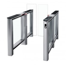 Турникет PERCo-ST-01 с крышками из закаленного стекла с центр. вставкой из нерж стали со створками 425 мм (1500 мм)