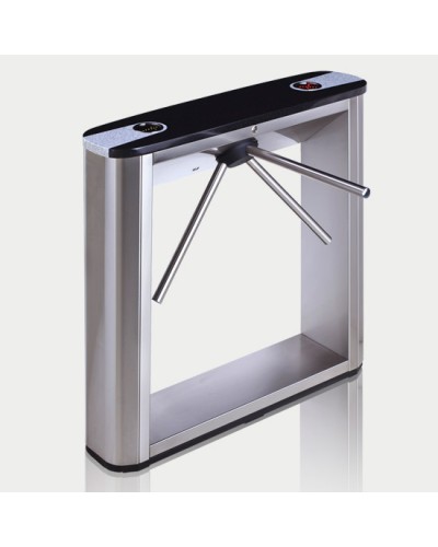 Турникет тумбовый электромеханический со стандартными планками, черной крышкой PERCo-TTD-03.1S (стандартные планки, черная крышка) в Петропавловске-Камчатском Турникеты Pintop.ru