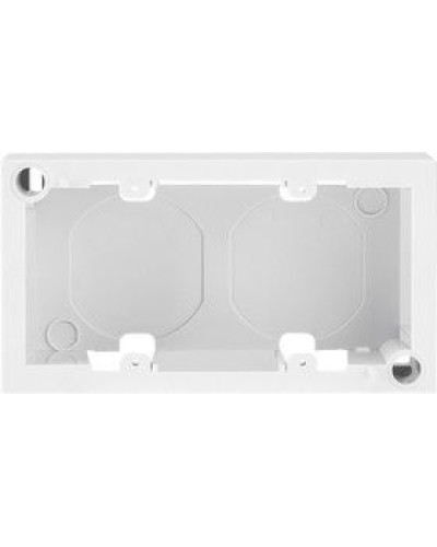 Короб накладной для лицевых панелей 80х150 под 4 модуля 45х22,5 Mosaic 03-0127 в Петропавловске-Камчатском Распределительные коробки Pintop.ru