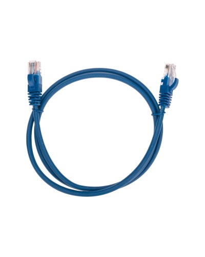 Патч-корд U/UTP, CAT 5e, RJ45-RJ45, 26AWG, LSZH, синий, 1м REXANT 02-0104-1 в Петропавловске-Камчатском Патчкорды (медные) Pintop.ru