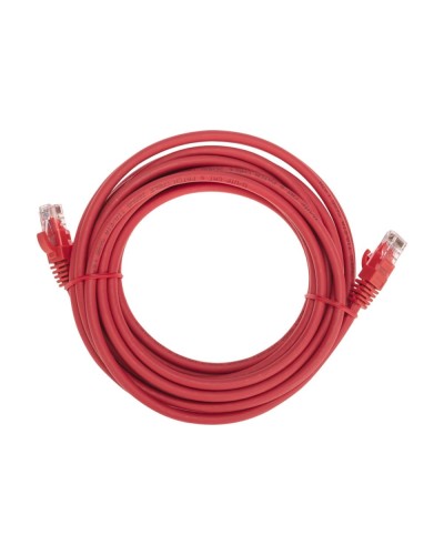 Патч-корд U/UTP, CAT 6, RJ45-RJ45, 26AWG, LSZH, красный, 5м REXANT 02-0293-5 в Петропавловске-Камчатском Патчкорды (медные) Pintop.ru