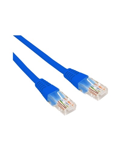 Патч-корд U/UTP, CAT 6, RJ45-RJ45, 26AWG, LSZH, синий, 0,3м REXANT 02-0294-03 в Петропавловске-Камчатском Патчкорды (медные) Pintop.ru