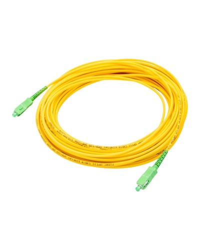 Патч-корд оптический соединительный (SM), 9/125 (OS2), SC/APC-SC/APC, (Simplex), LSZH, 20м REXANT 50-2028 в Петропавловске-Камчатском Патч-корды оптические Pintop.ru