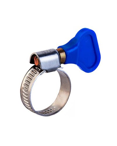 Хомут червячный 16-25/9-0,7мм, с ключом, нержавеющая сталь W2, (50 шт/уп) REXANT 07-0716-1 в Петропавловске-Камчатском Стяжки-хомуты Pintop.ru