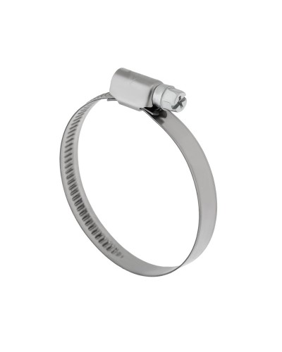 Хомут червячный 70-90/12-0,8мм, нержавеющая сталь W2, (25 шт/уп) REXANT 07-0770-12 в Петропавловске-Камчатском Стяжки-хомуты Pintop.ru