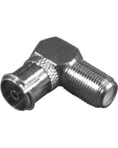 Переходник гнездо F - гнездо TV угловой (50шт/уп) REXANT 05-4312 в Петропавловске-Камчатском Коннекторы Pintop.ru