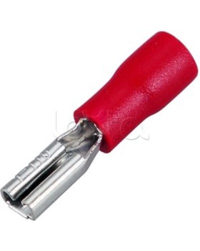 Клемма плоская изолированная 0.5-1.5 мм² (КПИ гнездо - 3.8мм) (100шт/уп) REXANT 08-0411 в Петропавловске-Камчатском Клеммные колодки Pintop.ru