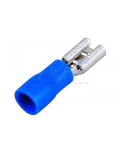 Клемма плоская изолированная 1.5-2.5 мм² (КПИ гнездо - 9мм) (100шт/уп) REXANT 08-0434 в Петропавловске-Камчатском Клеммные колодки Pintop.ru