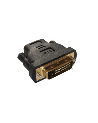 Переходник штекер DVI - гнездо HDMI GOLD (10шт/уп) REXANT 17-6811 в Петропавловске-Камчатском Проходные адаптеры Pintop.ru