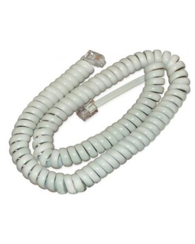 Шнур витой трубочный телефонный белый 2 м (10шт/уп) REXANT 18-2021 в Петропавловске-Камчатском Патч-корды и пигтейлы Pintop.ru