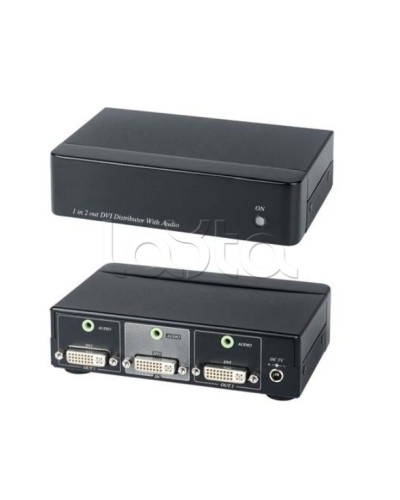 Усилитель-разветвитель DVI и аудио сигнала SC&T DD02A в Петропавловске-Камчатском Видеоусилители, Модуляторы, Делители Pintop.ru