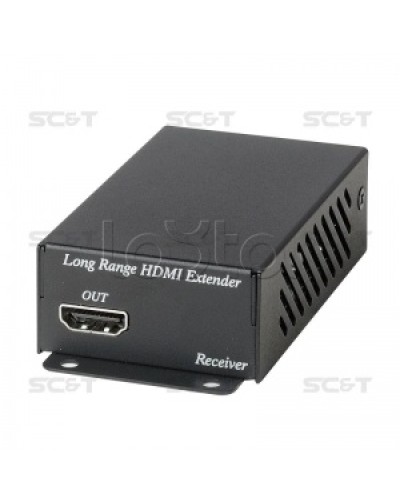 Приёмник HDMI-сигнала по одному кабелю витой пары SC&T HE02ER в Петропавловске-Камчатском Видеоусилители, Модуляторы, Делители Pintop.ru