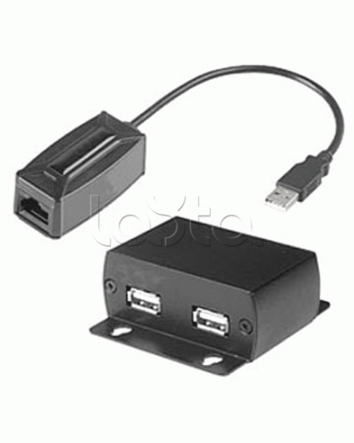 Удлинитель клавиатуры и мыши по витой паре SC&T KM03 в Петропавловске-Камчатском Видеоусилители, Модуляторы, Делители Pintop.ru