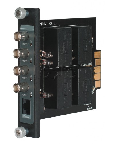 Приемник пассивный 4-х видеосигналов по витой паре, до 600 м SC&T TRP414VH в Петропавловске-Камчатском Видеоусилители, Модуляторы, Делители Pintop.ru