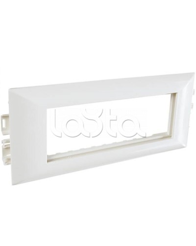 Суппорт с рамкой на 3 поста (45х45) в профиль для кабельных каналов 100х50, 105х50 SPL (100009S) в Петропавловске-Камчатском Аксессуары для кабель-канала Pintop.ru