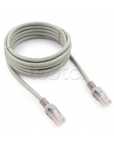 Коммутационный шнур категории, 5e U/UTP , 4х2х(7х0,21), LSZH, 1м, серый SPL (500078) в Петропавловске-Камчатском Патч-корды и пигтейлы Pintop.ru
